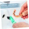 4-Pack Double-Head Plastic Denture Brushes view 4