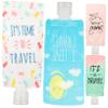DINHEAROM 4-Pack 100 mL Leak-Resistant Refillable Travel Pouches view 1