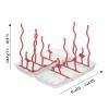 Foldable Bottle Drying Rack for Baby Bottles with Drainage Function view 2