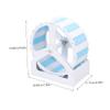 Abaodam Quiet Hamster Exercise Wheel with Stable Stand, Compact Chinchilla Wheel for Hedgehogs and Small Pets view 4