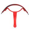 Qcwwy Horse Sweat Scraper, Large Scraping Area, Comfortable Grip, PP, Red view 1