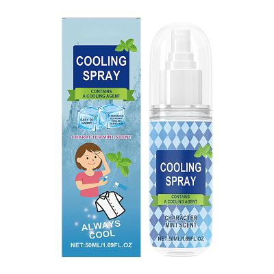 Cooling Spray, Liquid Ice Mist, Moisturizing and Cooling