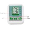 Automatic Upper Arm Blood Pressure Monitor, 1 Piece, ABS, White view 3