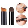 Angled Round-Head Makeup Brush for Cream Makeup view 2