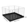 Playpen Mat for Cat Houses and Puppies, Oxford Fabric, Washable, Waterproof view 4