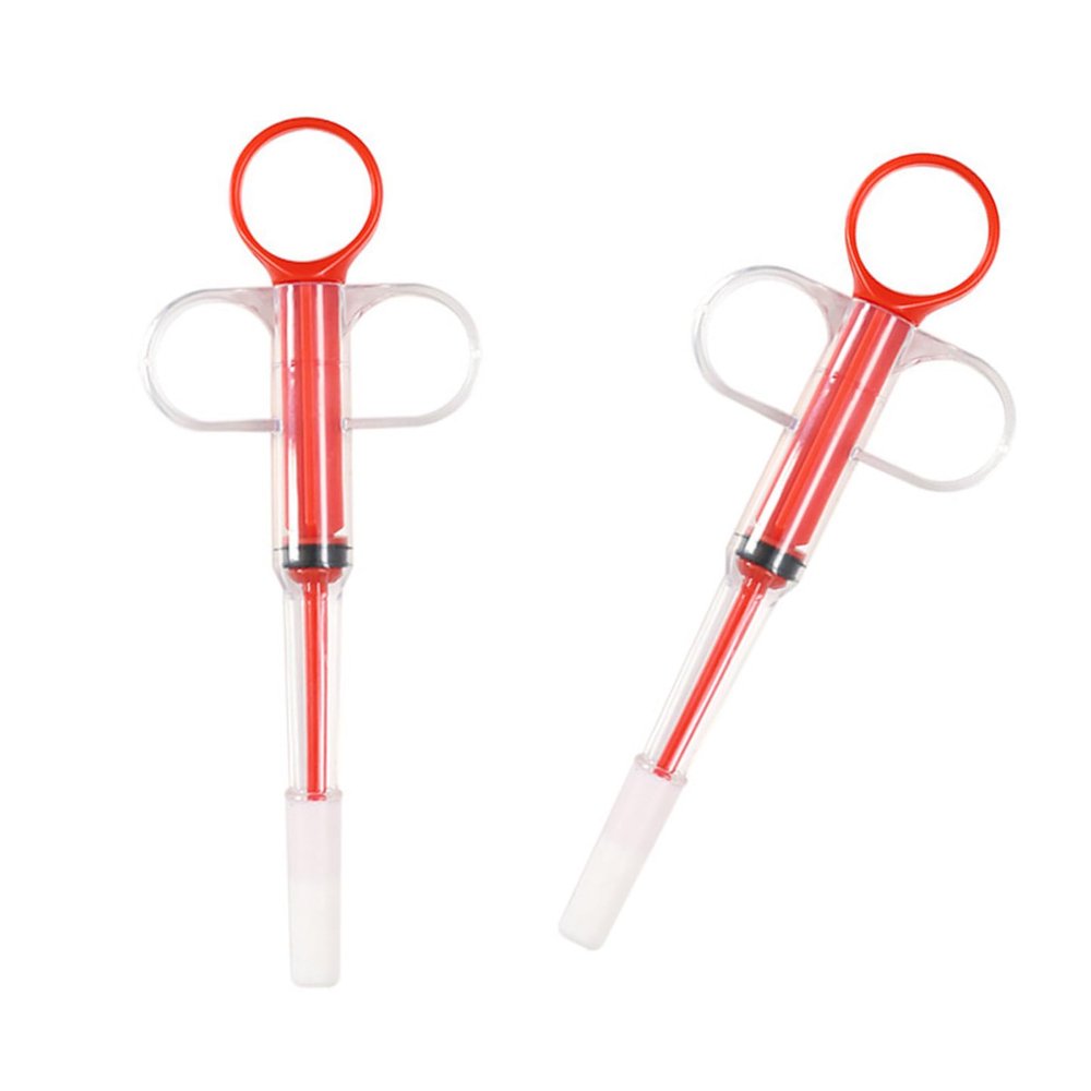 pumpumlia 2 x Pet Syringes with Food-Grade PP
