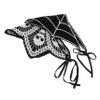 FRCOLOR 2-Piece Crochet Bandana Headbands for Women, Skull and Spiderweb Design, Black view 1