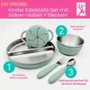 Elk and Friends Kids Stainless Steel Mealtime Set view 2