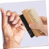 Bamboo Shoe Brush with Bristles for Daily Cleaning view 3