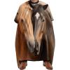 Horse Hug Hairdressing Cape, Adjustable Professional Barber Cape, 140 x 168 cm view 1