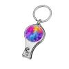 Rainbow Smoke Pattern Toenail Clipper for Women and Men view 1