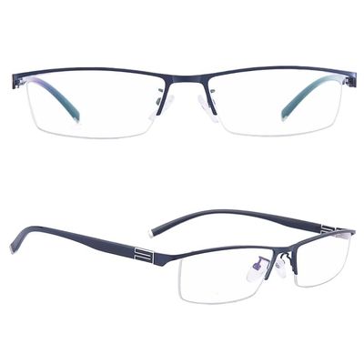 ILESTDG German Intelligent Progressive Glasses with Automatic Adjustment for Farsightedness, Nearsightedness, and Astigmatism (Blue, 350-Power Near and Far)