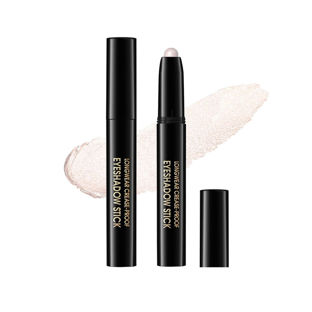 Glitter Eyeshadow Stick, Champagne Pearl Shimmer Creamy Eyeshadow