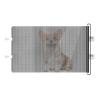 Ungtyb Baby Gate and Pet Barrier, 22.83-Inch Telescopic Mesh Safety Gate view 1