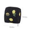 OATIPHO Hygiene Product Storage Bags, 2-Pack, Thick Fabric, Portable Cosmetic Pouches for Women with Zippers and Compartments view 2