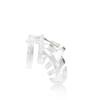 ManCage by Shots – Model 25 – Chastity Cage – 3.5" / 9 cm – Transparent view 4