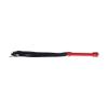 Ouch! by Shots Milan Collection Flogger - Black/Red view 3