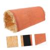 HOMOBABE Small Animal Tunnel in Attractive Orange Fabric view 4