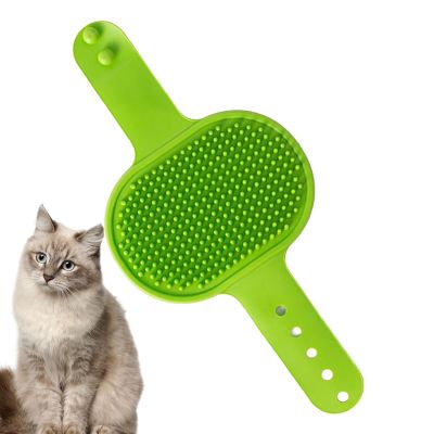Self-Grooming Cat Brush for Furniture, Silicone, Self-Cleaning