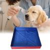 Acunny Foldable Square PVC Dog Pool for Puppies and Small Pets view 3