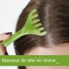 Scalp Massage Comb with Resin Head view 2