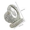 VICASKY Resin Pet Memorial Stone with Wind Chime, Halloween Design view 2