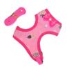 Chicken Vest with Adjustable Harness, 1 Set, Fabric, Pink view 1