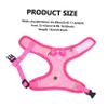 Chicken Vest with Adjustable Harness, 1 Set, Fabric, Pink view 2