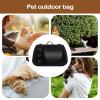 Dog Carrier Bag with Transparent Shoulder Straps view 4