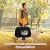 Pet Carrier Sling for Small Dogs, Hands-Free, Transparent, Ventilated, 39 cm view 4