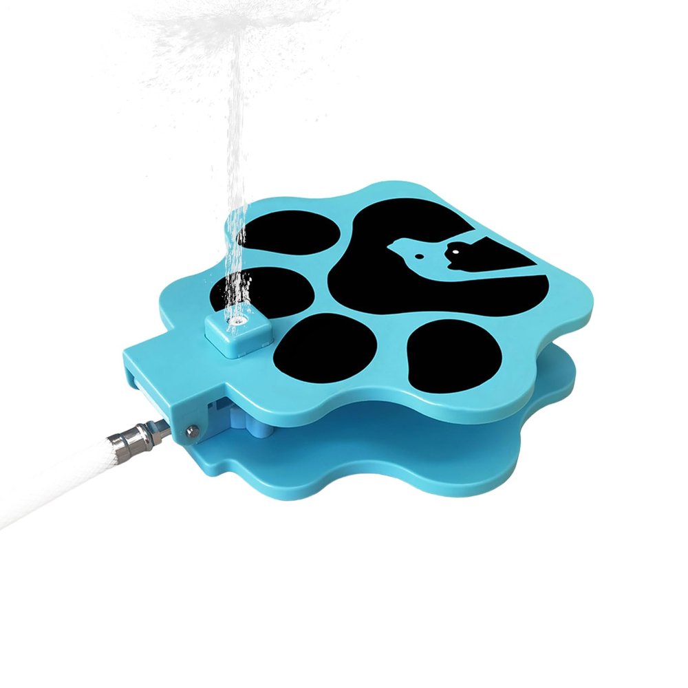 Step-On Dog Water Fountain with Hose