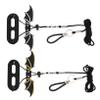 TOYANDONA Bearded Dragon Harness and Leash, Adjustable Reptile Harness for Outdoor Walks, PU Wing Design view 1