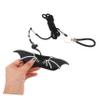 TOYANDONA Bearded Dragon Harness and Leash, Adjustable Reptile Harness for Outdoor Walks, PU Wing Design view 4