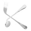 BESTYASH Curved Stainless Steel Eating Utensils view 1