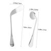 BESTYASH Curved Stainless Steel Eating Utensils view 2