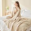 HOPASRISEE 2025 New Soft Muslin Blanket, 100% Cotton, Summer Blanket, 150 x 200 cm view 3