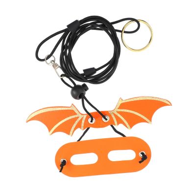 ibasenice Adjustable Reptile Harness with Leather Leash