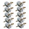 10-Piece Bird Cage Screws with Nuts, Silver Mounting Screws view 1