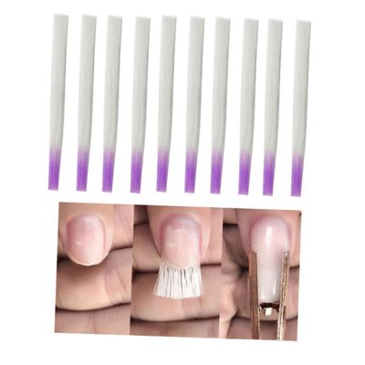 5.5 cm White Fiberglass Nail Extensions
