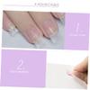 5.5 cm White Fiberglass Nail Extensions view 3