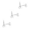 Healvian 3-Piece Nose Hair and Eyebrow Scissors Set view 1