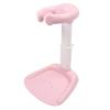ACOGEDO Ergonomic Baby Bath Tower with Adjustable Height, Non-Slip Base, and Built-In Shower Rack, Pink view 2