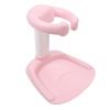 ACOGEDO Ergonomic Baby Bath Tower with Adjustable Height, Non-Slip Base, and Built-In Shower Rack, Pink view 3