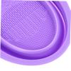 Healvian Makeup Brush Cleaning Set with Silicone Bowl, Foldable Design and Drying Rack view 2