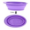 Healvian Makeup Brush Cleaning Set with Silicone Bowl, Foldable Design and Drying Rack view 4