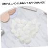 Silk Cocoon Facial Exfoliating Balls, 20 Count, White view 3