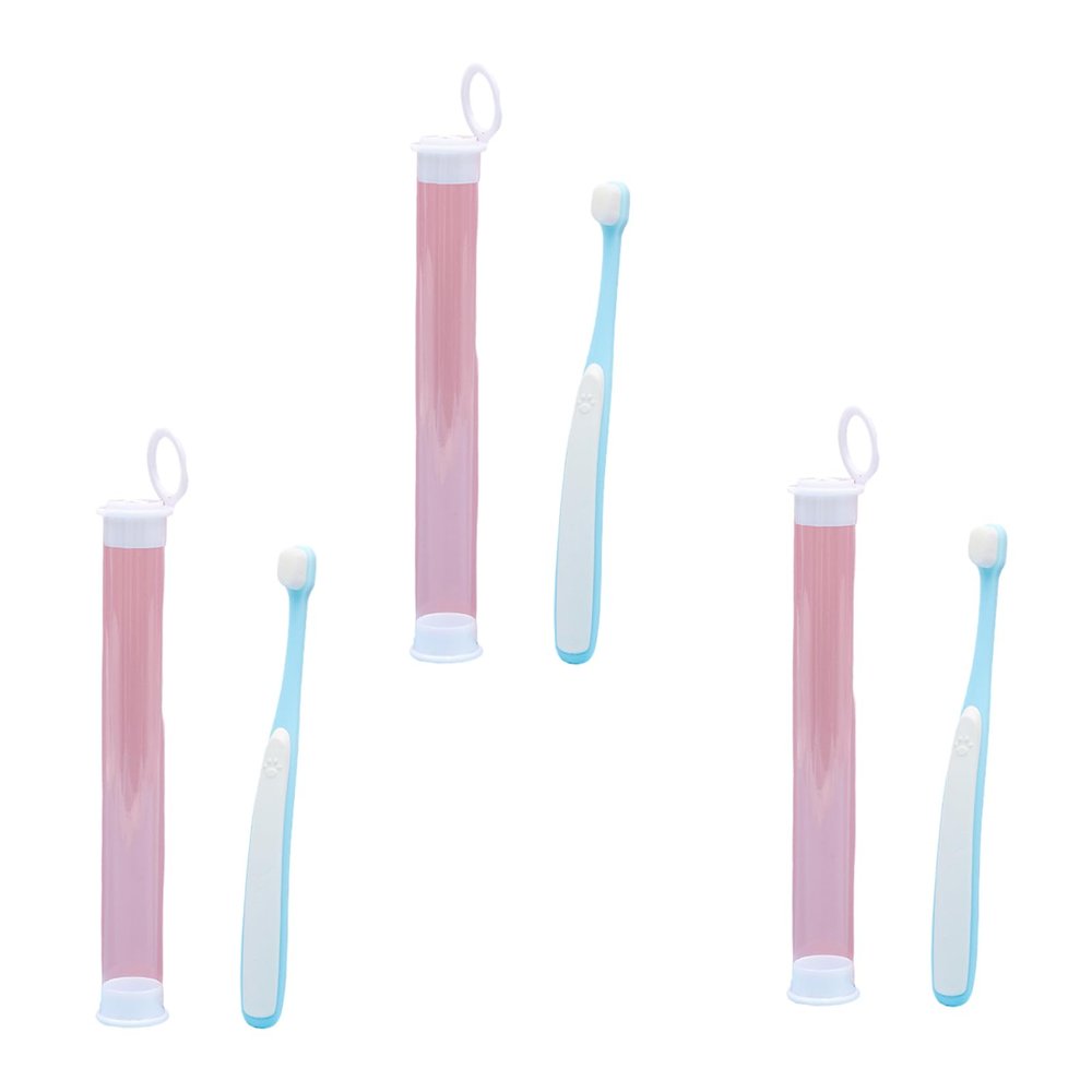 KIXZSAZ 3X Mini Dog Toothbrush Set
