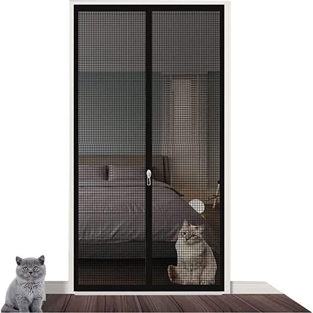 BANTASE Pet Screen Door with Zipper, 80 x 200 cm