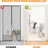 BANTASE Pet Screen Door with Zipper, 80 x 200 cm view 4