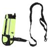 Reflective Bungee Dog Leash for Medium Dogs - Neon Green view 3